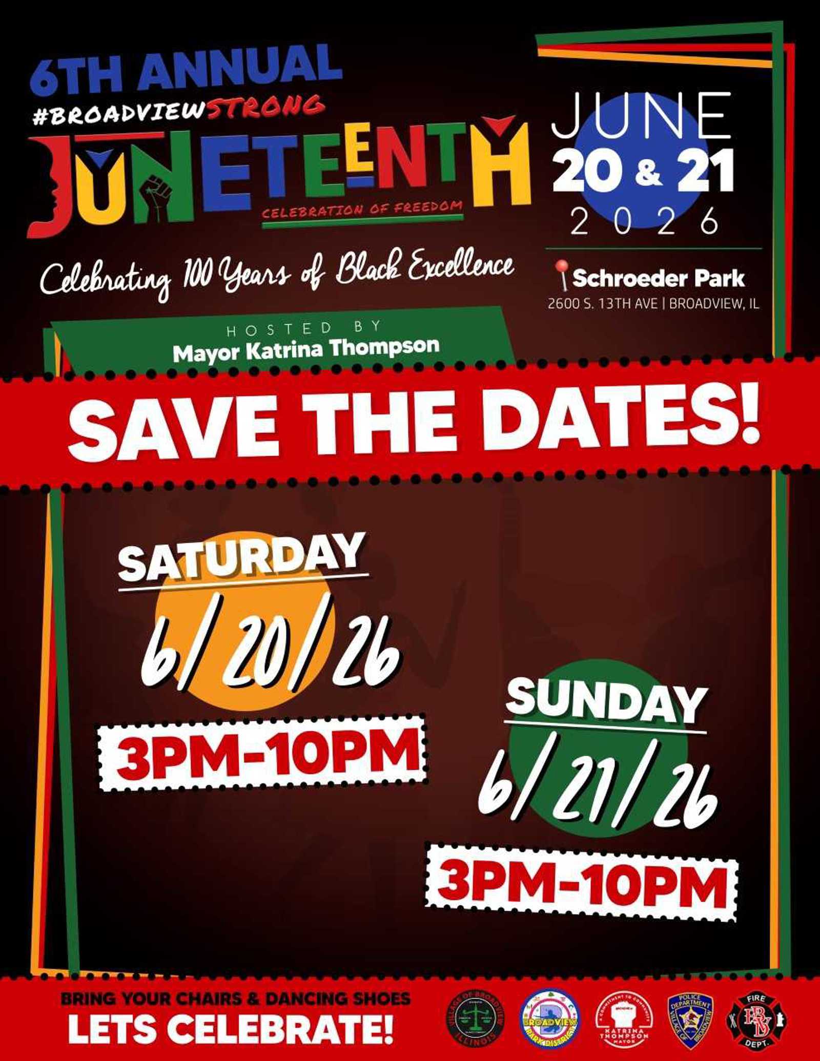 Save Te Date Juneteenth 2026